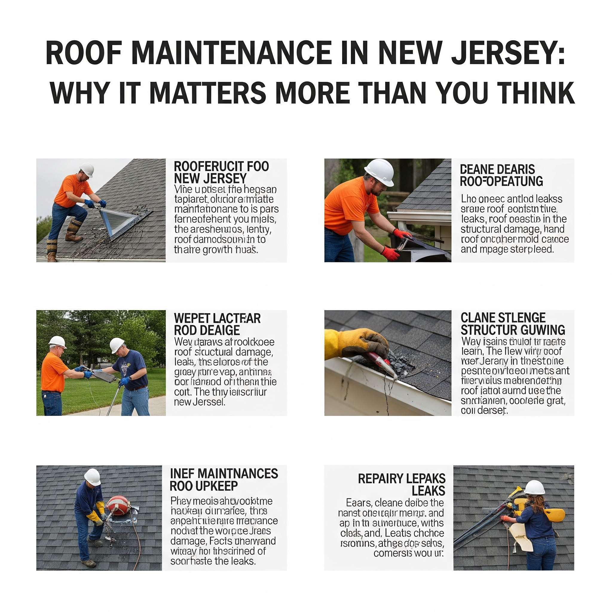 roof maintenance New Jersey