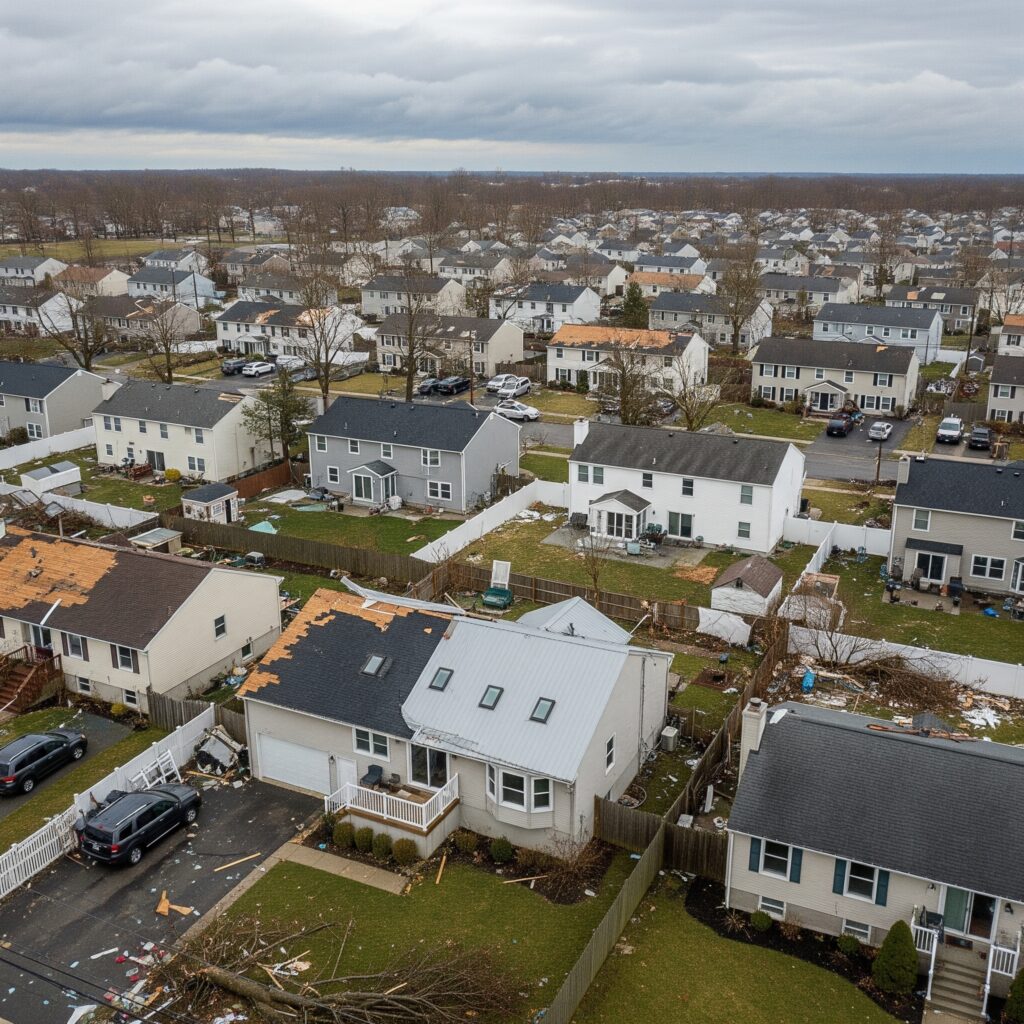 roof storm damage New Jersey