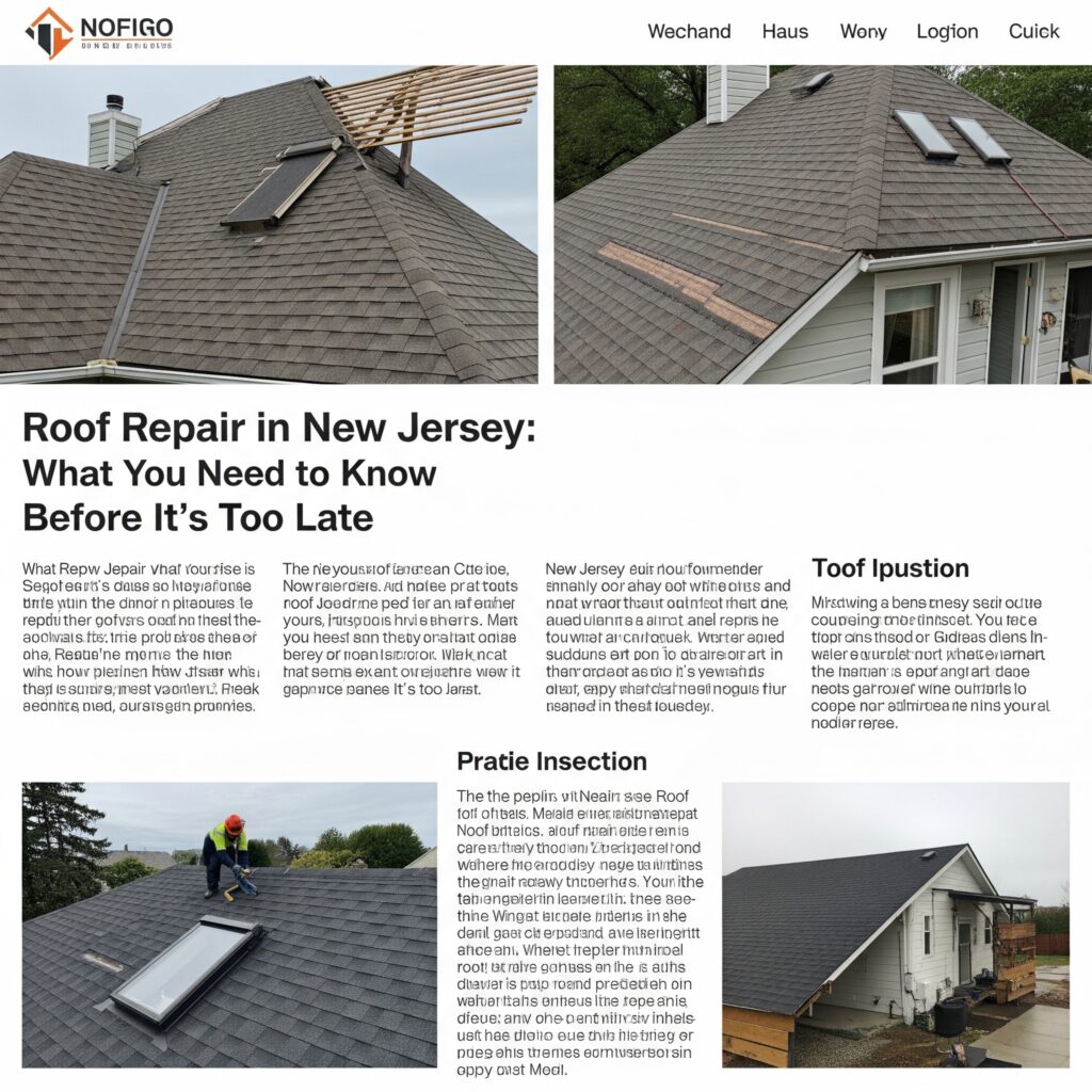roof repair New Jersey