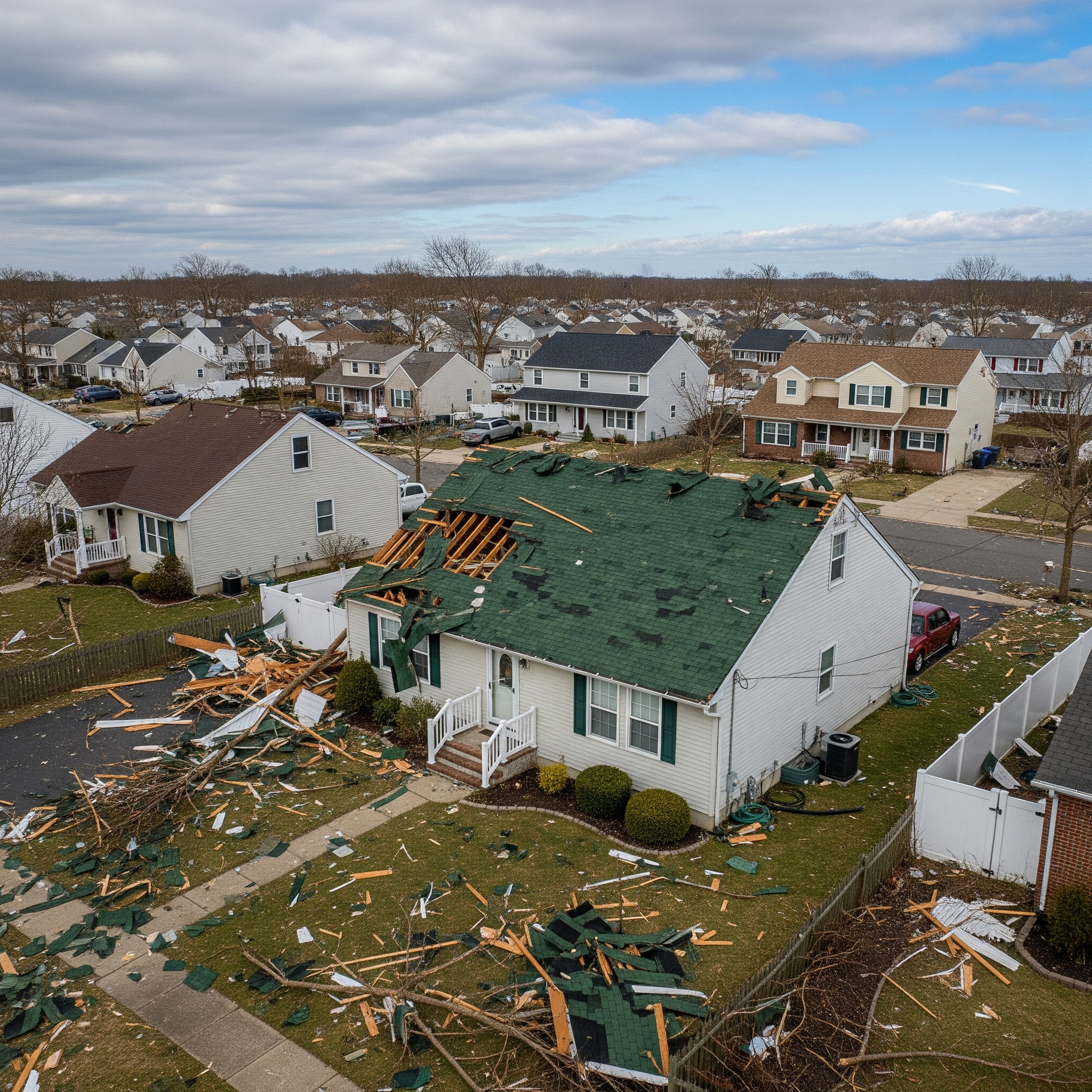 roof storm damage New Jersey