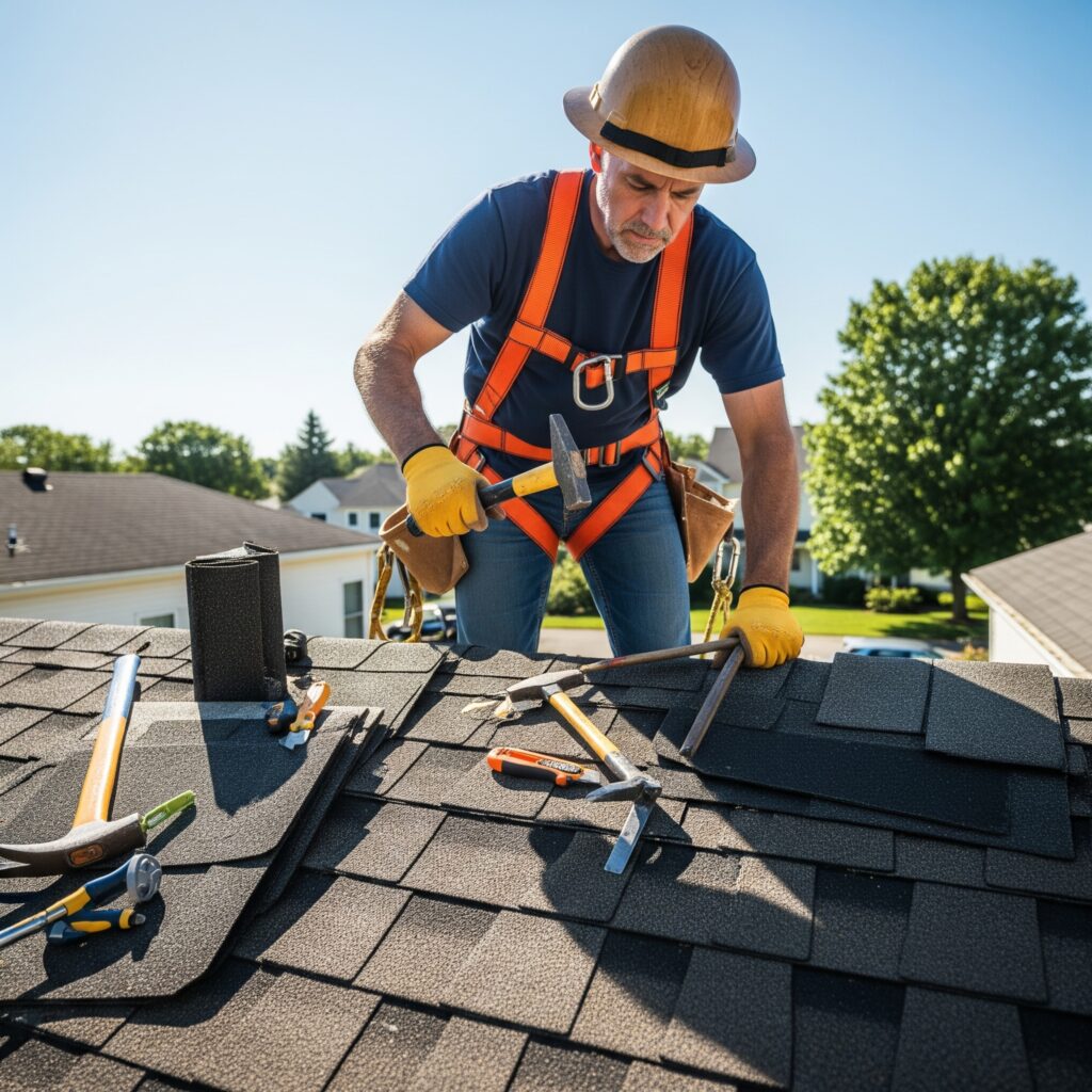 roof repair vs roof replacement New Jersey